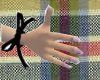 black LOVE ribbon clan