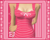 *Ej* Striped Pink Top *