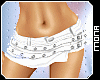 ~W~ Mini White Skirt