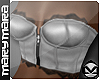m> Bra Corset Grey