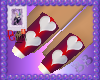 Bou Valentine's Nails