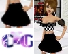 *CTG* Nascar Black Skirt