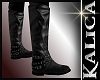 Kali Black Leather Boot