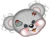 sticker  bear