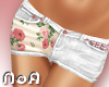 *NoA*White Jeans+Roses