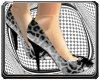 Grey Leopard Heels