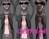 blush pink vine silks