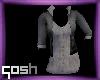 qosh: long top + jacket