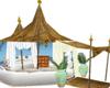 tent in the beach