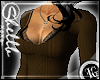 (FG) Lady Brown Knit Top