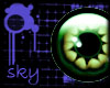Celestial eye: Green