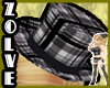[Zv]B & W Plaid Tophat