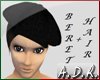 [A.D.R] Black Beret Hair