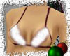 Racy Santa Bikini Top