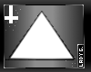 GaGa! White triangles.