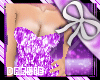 *Purple Sequin Dress