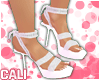 &copy;* White diamond heels