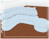 {DB}Soft Blue Pose Couch