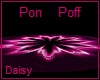 Pon/Poff DJ Pink Fl Lt