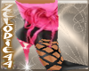 *z* Black pink resille
