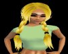 yellow heidi hair