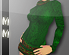m> Knit Sweater Green