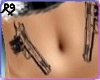 R9- Guns Belly Tattoo F
