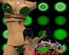 !Green Sparkle Bikini