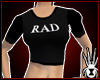 RAD Retro Black Tee
