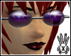 Purple Oval Shades