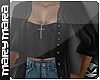 m> Grunge Jacket Black