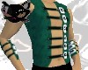 gk G.belted corset w/cuf