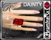 (ARx) Ruby Ring Dainty
