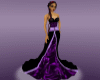 february amethyst gown
