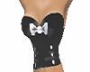 Black top White bow