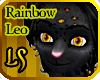 Rainbow Leopard Skin