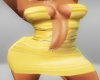 !L! yellow sexy dress