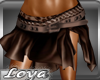 *L*Shakira Brown Skirt
