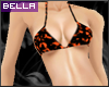 Orange Static Bikini