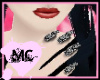 Lolita ~ B&W Hime Nails