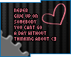 C* Never Give Up