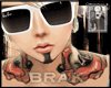 lBl Neck Tat Skull  l5l