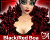 Red/Black Boa