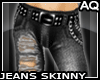 *AQ*RIP Skinnies | Black