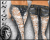 (ISA)RIPPED JEAN 1 GOLD