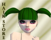 HS Hi Pigtail Green