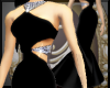 LIZ blk gown