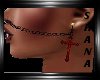 Black / red vampir cross