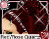 Red w/ rose quartz