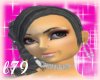 (l79) Black Thin Brows
